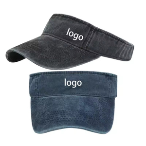 Visera Unisex con Logotipo Personalizado, Bordado 3D, 100% Algodón, Estilo Vintage Lavado, Ajustable con Hebilla Metálica, para Deportes, Viajes, Uso Casual - Product Image 4