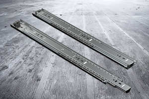 Deslizamiento de cajón de acero inoxidable de grado 316 de 250mm a 1250mm de longitud para proyectos de muebles de cocina de ambiente áspero - Product Image 6