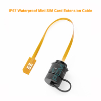 Mini extension de fente pour carte SIM extérieure IP67, câble de rallonge 2FF étanche pour enveloppe de cadre de boîtier de châssis d'armoire