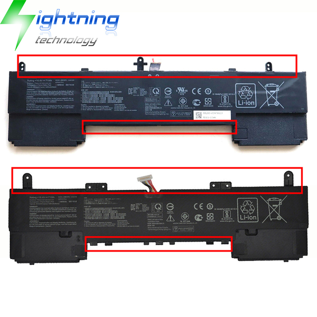New Genuine Original C42N1839 15.4V 4480mAh Laptop Battery for Asus Zenbook 15 Pro UX563FD UX534FA UX534FT UX533FD 4ICP5/41/75-2