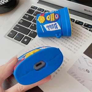 Gran oferta, funda creativa 3D para auriculares <span class=keywords><strong>con</strong></span> diseño de <span class=keywords><strong>macarrones</strong></span> y <span class=keywords><strong>queso</strong></span> <span class=keywords><strong>con</strong></span> Clip para Airpods Pro, funda divertida de estilo de comida para Airpods 1/2/3 - Product Image 6