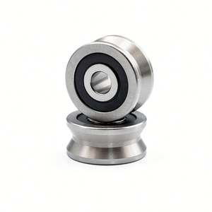 Roulement épaissi LFR204 avec rainure en U, en V, en H, 20*52*14U, 20*47*14U, 20*52*14V, roulement de machine à ressort en acier - Product Image 4