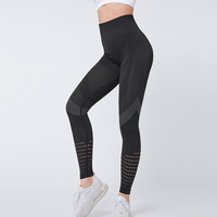 Ins Hot – Leggings de Yoga sans couture, extensibles, sans transparence, taille haute, collants de Compression, pantalon d'entraînement, de Gym, de course