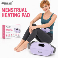 Máquina de Masaje para Aliviar el Dolor Menstrual, Producto de Masaje para el Bienestar Femenino, Dispositivo de Terapia Menstrual para el Hogar, Cinturón Inalámbrico para Uso Diario