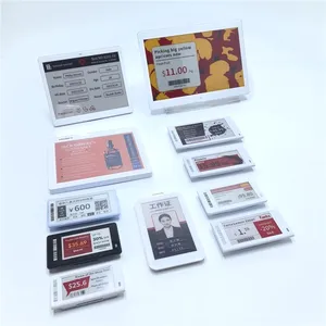 Smart Retail Store 1.54 pouces Ble 5.0 E Ink étiquettes de prix numériques Epaper Display NFC ESL étiquette d'étagère électronique avec système Cloud