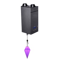 Lumière de scène treuil de contrôle dmx système de lumière cinétique grue de levage led rvb levage lumière cinétique treuil cinétique treuil dmx