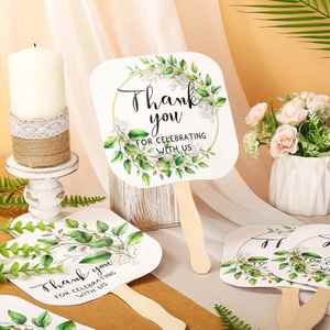 Abanicos de Papel para Invitados de Boda, Abanicos de Papel para Bodas, para Decoración de Bodas, Baby Showers y Fiestas - Product Image 2