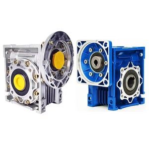 Reductor de Velocidad de Engranajes Helicoidales de Alta Calidad Serie NRV NMRV de Una Etapa RV30 40 50 63 75 90 110 130 150 - Product Image 1