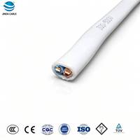 Fil électrique BVVB d'usine 1,5 mm 2,5 mm 4 mm 6 mm en cuivre massif avec gaine PVC 300/500V pour câblage domestique et bâtiment