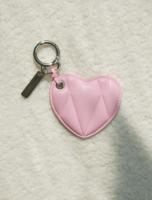 Miroir compact personnalisé en forme de cœur Winway en alliage de zinc, porte-clés en cuir PU, mini miroir de maquillage pliable de poche, locket photo