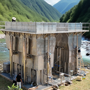 เครื่องกรองน้ำเทศบาลพร้อม PLC และปั๊ม200L/ชั่วโมงรับประกัน2ปี - Product Image 3