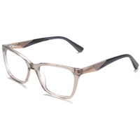 Monture de lunettes rectangulaire classique Elan Optical YB8202 en acétate à monture complète pour femme – Livraison rapide – Offre spéciale