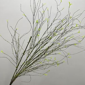 Ramas de sauce artificial Meng Jie, sauce Yunlong, ramas de nieve de 4 puntas para arreglos florales y decoración del hogar - Product Image 1