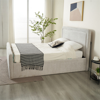 Ensemble canapé-lit Chesterfield moderne sur mesure, design modulaire extensible, pieds en bois massif pour villa, utilisation durable, chambre d'enfant