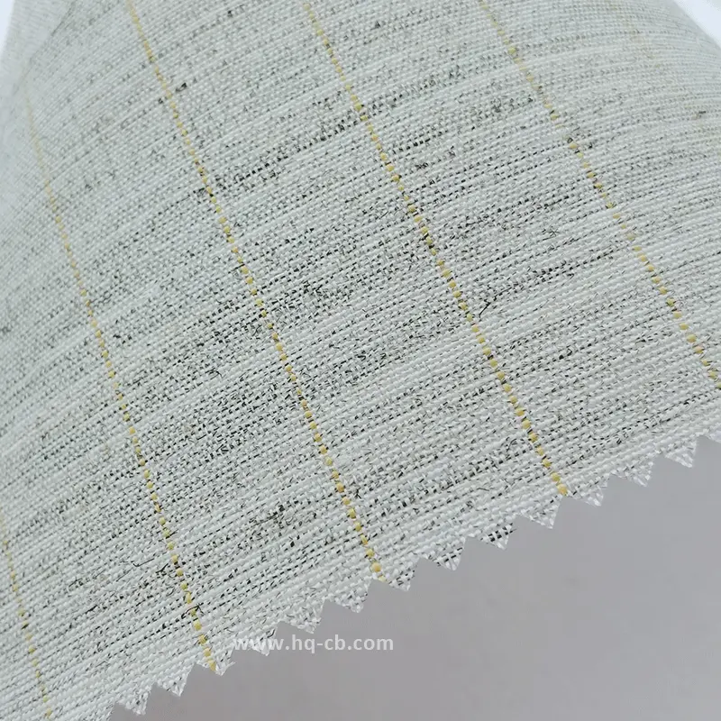 woven garment accoriess Horse Hair Interlining For Suit Canvas Interlining Chest