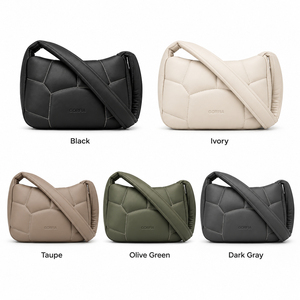 Factory Custom Quilting Pattern Logo Handbags for Women Luxury Spring Summer New Large Soft Shoulder Bags Fashion Messenger Bag - Product Image 4