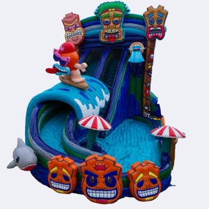 Château gonflable sur le thème de la Toussaint avec un design fantôme, chat, citrouille et contes de fées, qualité professionnelle pour <span class=keywords><strong>les</strong></span> fêtes, <span class=keywords><strong>les</strong></span> carnavals, <span class=keywords><strong>les</strong></span> événements - Product Image 1