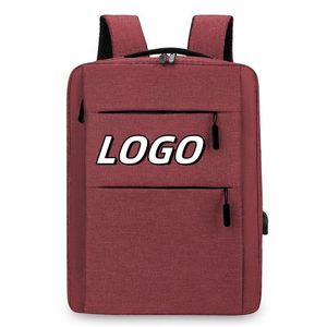 X418 Venta al por Mayor de Fábrica, Bolsas para Portátil Impermeables con Logotipo Personalizado, Proveedor de Mochilas Escolares y de Viaje, 15.6 Pulgadas, para Mujeres y Hombres, Inteligentes - Product Image 1