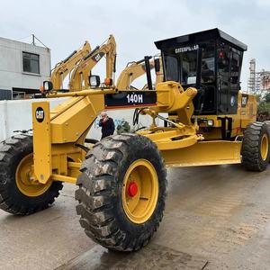 Niveleuse sur pneus Caterpillar 140 H/G/K d'occasion Origine Japon/USA Moteur et pompe Construction Machine de terrassement Vente - Product Image 3