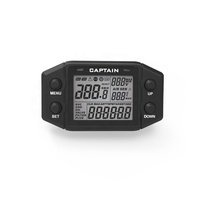 RUNLEADER Meter Digital Multifungsi Baru Tachometer/Speedometer/Pengukur Jarak Tempuh/Pengukur Suhu Mesin Sepeda Motor