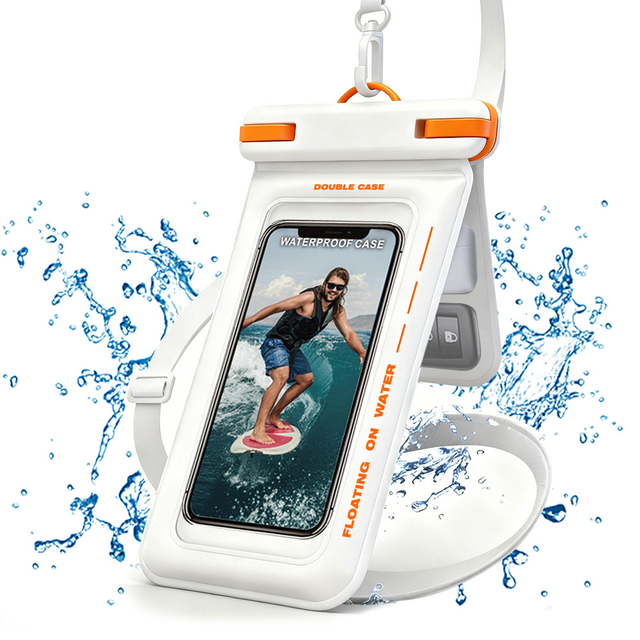 New Hot Sales PVC Mobile Phone Waterproof Bag IPX8 Waterproof Bag Outdoor Drifting Waterproof Mobile Phone Pouch