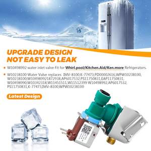 W10238100 Valve d'entrée d'eau pour <span class=keywords><strong>réfrigérateur</strong></span>, compatible avec le <span class=keywords><strong>réfrigérateur</strong></span> Whirlpool <span class=keywords><strong>Kitchen</strong></span>-<span class=keywords><strong>Aid</strong></span> Ken-more WPW10238100 W10498992 - Product Image 4