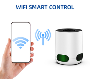 Purificador de Aire Eléctrico de Escritorio JNUO con Filtro HEPA H13 de <span class=keywords><strong>Iones</strong></span> Negativos, WiFi, TUYA Smart, Limpieza Automática y Funcionamiento Silencioso - Product Image 3