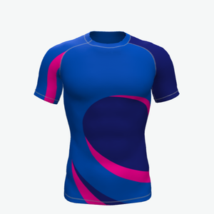 เสื้อรัดกล้ามเนื้อแบบปรับแต่งได้สำหรับผู้ชายเสื้ออัด rashguard ระบายอากาศแขนยาวระบายอากาศได้ดีมีโลโก้เป็นของตัวเอง - Product Image 6