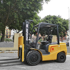 Hifoune 4jg2 telescópica doble horquilla alimentada 10 Ton FD 100 8 4 3 ton carretilla elevadora diesel con cilindro Komatsu Japón toyotsa - Product Image 5