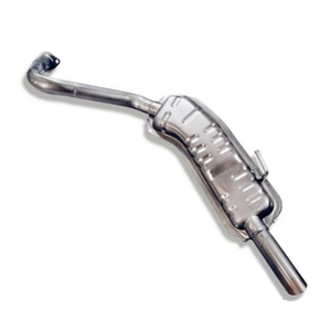 Tubos de silenciador de escape de acero inoxidable, silenciador trasero de escape de coche para Hyundai Tracq <span class=keywords><strong>KIA</strong></span> Sorento <span class=keywords><strong>2007</strong></span> 287503E240, silenciadores de coche - Product Image 3