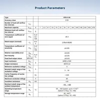 Celda de carga tipo radios HBM RTN-0.05 10T, precisión del 0.5%, 5V, 22T/47T/68T/33T/15T/1T, instalación manual, para pesaje de 1-470T
