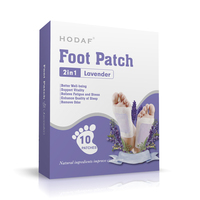 Patchs détoxifiants pour les pieds au vinaigre de bambou japonais