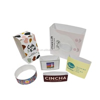 Emballage en carton personnalisé avec logo imprimé, carte d'emballage personnalisée, manchon pour chaussettes sur mesure