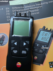 เครื่องมือวัดความดันแตกต่างแบบดิจิตอลเทสโต้ รุ่น 512-1 - Product Image 1