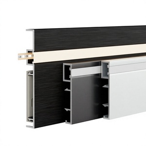 Modern Aluminum Alloy Snap-in Baseboard <strong>LED</strong> <strong>Light</strong> Strip, Suitable For Hotels, Living Rooms And Apartments, Customizable - Product Image 4