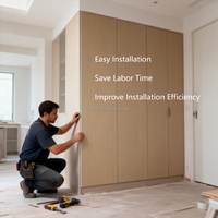 Revêtement mural hygiénique moderne en PVC antimicrobien à 99,9 %, imperméable, anti-moisissure, résistant aux produits chimiques, pour la décoration des laboratoires et des usines alimentaires