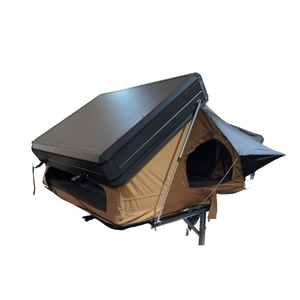 Tente <span class=keywords><strong>de</strong></span> toit 4 saisons tout-terrain pour voiture, camping, aventure en plein air, en aluminium durable et à coque dure - Product Image 2