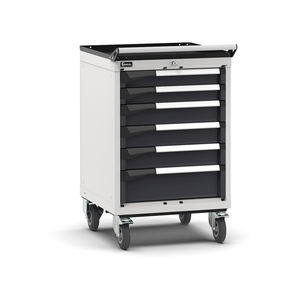 Carro de herramientas Fami Master con 6 cajones para materiales universales, bicolor, 561x573x922mm - Product Image 1