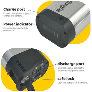 Batería para <span class=keywords><strong>Bicicleta</strong></span> Eléctrica 36v 12Ah 14Ah para <span class=keywords><strong>Himo</strong></span> <span class=keywords><strong>Z20</strong></span> 350w 500w Batería Plegable para <span class=keywords><strong>Bicicleta</strong></span> Eléctrica - Product Image 3