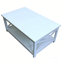 Table basse rectangulaire contemporaine avec rangement, multifonctionnelle, pratique, meubles de salon, salon, bois