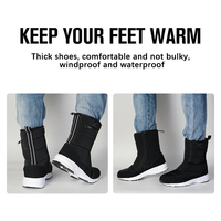 Chaussures chauffantes Chaussures chauffantes électriques Hiver Homme Graphène Rechargeable Batterie électrique Chaussures chauffantes