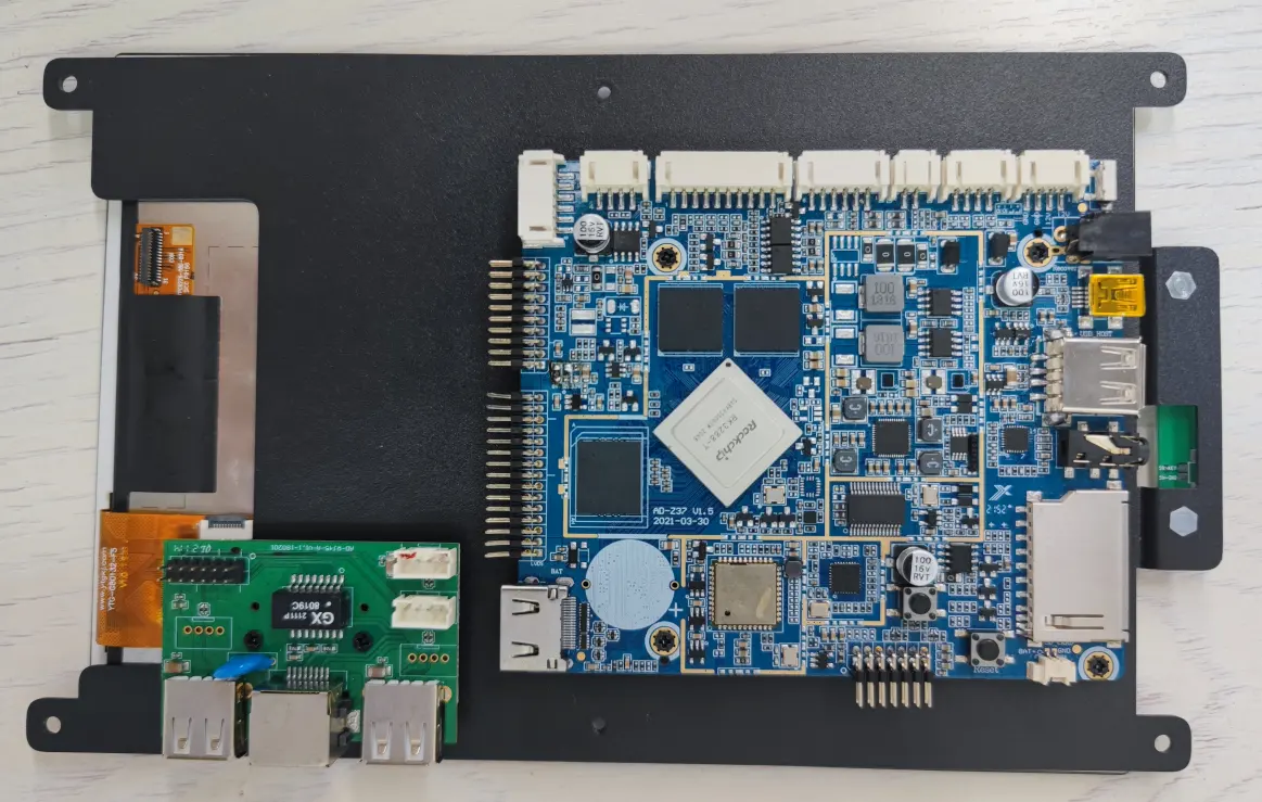 Conjunto SKD de módulo de controle de tela de toque TFT Android OS de 7 polegadas