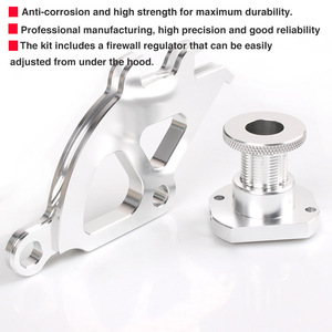 Firewall Adjuster For Ford Mustang 96-04 Aluminum Alloy Clutch Quadrant Kit Three <b>Hook</b> Replacement Part - Product Image 5