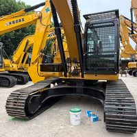 Excavatrice hydraulique d'occasion CAT 329 robuste de 29 tonnes, forte capacité de levage, excellente stabilité, pour les opérations de carrière lourdes