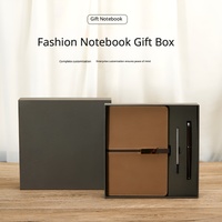 Ensemble cadeau de carnet en cuir avec logo personnalisé, carnet de notes professionnel avec stylo, OEM ODM pris en charge, cadeau d'entreprise, vente en gros