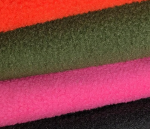 En gros Premium 100% Polyester Polaire Tissu Double Brossé Simple Face pour Vestes Couvertures Tricoté Doublure Parfaite - Product Image 4