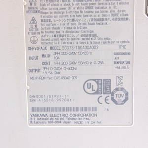 บอร์ดควบคุมคุณภาพดี ใหม่เอี่ยมและของแท้ รุ่น SGD7S-180A00A002 สำหรับเครื่องจักรอุตสาหกรรม - Product Image 5
