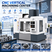 Centre d'usinage CNC vertical, machine de fraisage de haute précision et de rigidité élevée pour les pièces en acier, en aluminium, les moules et les composants mécaniques