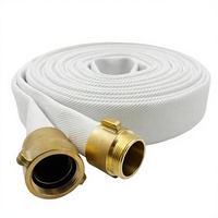 Tuyau d'incendie flexible sur mesure en PVC durable, tuyau plat flexible de 1 à 10 pouces pour l'irrigation et le refoulement d'eau
