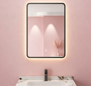 Modern <b>LED</b> Bathroom <b>Mirror</b> Wall Mounted Backlit Vanity <b>Mirror</b> Rectangular Illuminated <b>Mirror</b> for Apartment Villa - Product Image 5